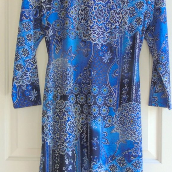 Anne Klein Jersey Knit Wrap Dress Size 6 New Unworn - Picture 2 of 7